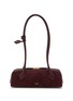 Main View - Click To Enlarge - ALAÏA - Small Le Teckel Suede Leather Shoulder Bag