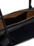 Detail View - Click To Enlarge - ALAÏA - Small Le Teckel Suede Leather Shoulder Bag