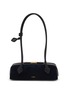 Main View - Click To Enlarge - ALAÏA - Small Le Teckel Suede Leather Shoulder Bag