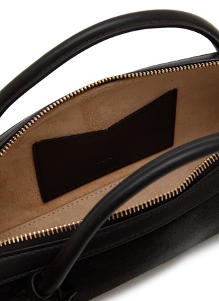 Detail View - Click To Enlarge - ALAÏA - Teckel Hair Leather Clutch
