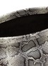 Detail View - Click To Enlarge - ALAÏA - Medium Le Click E/W Snake Leather Shoulder Bag