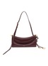 Main View - Click To Enlarge - ALAÏA - Small Le Click East West Leather Shoulder Bag