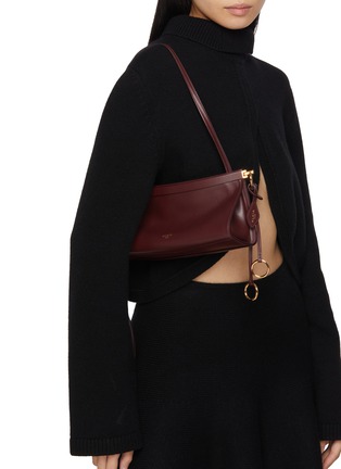 ALAÏA | Small Le Click East West Leather Shoulder Bag
