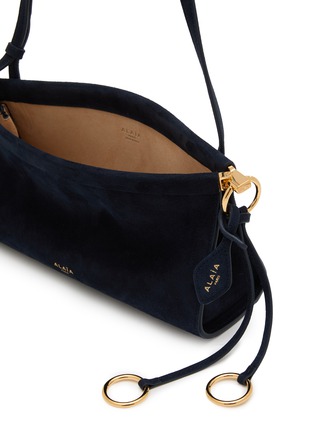 Detail View - Click To Enlarge - ALAÏA - Small Le Click East West Leather Shoulder Bag