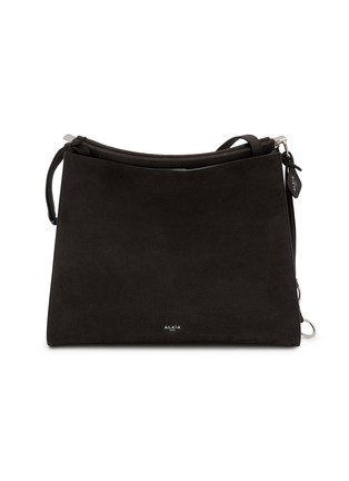 Main View - Click To Enlarge - ALAÏA - Medium Le Click Square Leather Shoulder Bag
