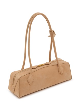 Detail View - Click To Enlarge - ALAÏA - Medium Le Teckel Leather Shoulder Bag
