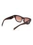 Figure View - Click To Enlarge - PRADA - Root Tortoise Butterfly Acetate Sunglasses