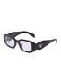 Main View - Click To Enlarge - PRADA - Acetate Rectangular Sunglasses