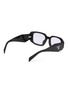 Figure View - Click To Enlarge - PRADA - Acetate Rectangular Sunglasses