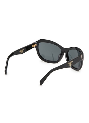 Figure View - Click To Enlarge - PRADA - Acetate Butterfly Sunglasses