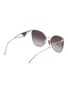 Figure View - Click To Enlarge - PRADA - Irregular Metal Sunglasses