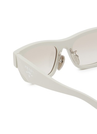 Detail View - Click To Enlarge - PRADA - Butterfly Acetate Sunglasses