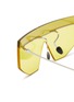 Detail View - Click To Enlarge - PRADA - Tampo Line Irregular Sunglasses