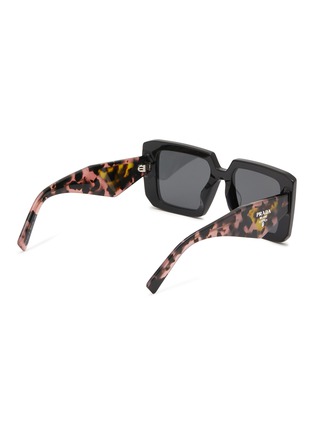 Figure View - Click To Enlarge - PRADA - Tortoiseshell Acetate Square Sunglasses