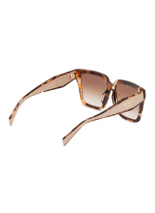 Figure View - Click To Enlarge - PRADA - Tortoise Acetate Square Sunglasses