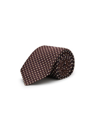 Main View - Click To Enlarge - STEFANOBIGI MILANO - Geometric Silk Tie