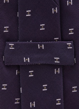 Detail View - Click To Enlarge - STEFANOBIGI MILANO - Geometric Silk Tie