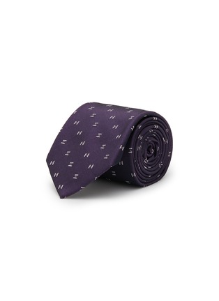 Main View - Click To Enlarge - STEFANOBIGI MILANO - Geometric Silk Tie