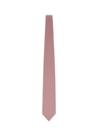 Figure View - Click To Enlarge - STEFANOBIGI MILANO - Jacquard Silk Tie