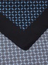 Detail View - Click To Enlarge - STEFANOBIGI MILANO - Geometric Silk Pocket Square