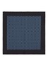 Figure View - Click To Enlarge - STEFANOBIGI MILANO - Geometric Silk Pocket Square