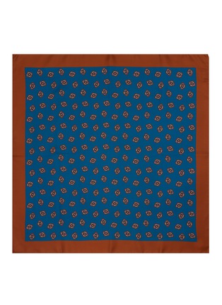 Main View - Click To Enlarge - STEFANOBIGI MILANO - Printed Silk Bandana