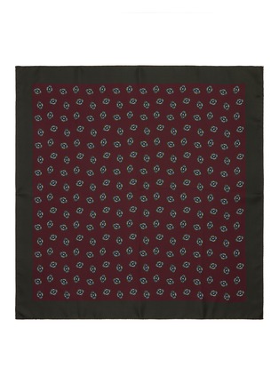 Main View - Click To Enlarge - STEFANOBIGI MILANO - Printed Silk Bandana