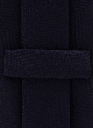 Detail View - Click To Enlarge - STEFANOBIGI MILANO - Herringbone Wool Tie