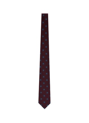 Figure View - Click To Enlarge - STEFANOBIGI MILANO - Jacquard Silk Satin Tie