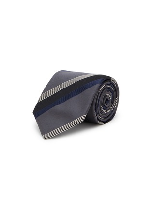 Main View - Click To Enlarge - STEFANOBIGI MILANO - Classic Stripe Silk Tie