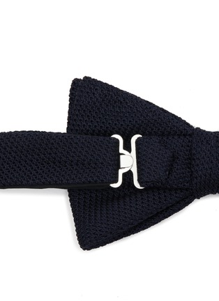 Detail View - Click To Enlarge - STEFANOBIGI MILANO - Small Granadine Silk Bow Tie