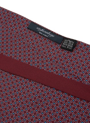 Detail View - Click To Enlarge - STEFANOBIGI MILANO - Silk Triangle Scarf