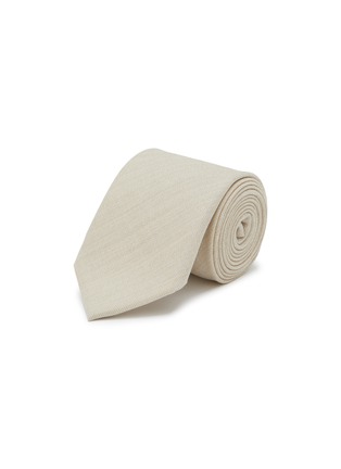 Main View - Click To Enlarge - STEFANOBIGI MILANO - Herringbone Wool Tie