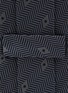 Detail View - Click To Enlarge - STEFANOBIGI MILANO - Herringbone Jacqurd Silk Tie