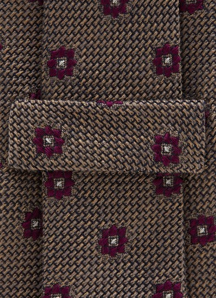 Detail View - Click To Enlarge - STEFANOBIGI MILANO - Jacquard Silk Tie