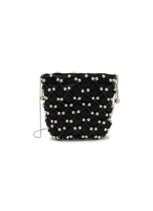 Main View - Click To Enlarge - ROSANTICA - Selene Opulenza Net Crossbody Bag