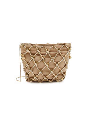 Main View - Click To Enlarge - ROSANTICA - Selene Opulenza Net Crossbody Bag