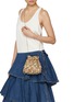 Figure View - Click To Enlarge - ROSANTICA - Selene Opulenza Net Crossbody Bag