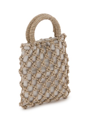 Detail View - Click To Enlarge - ROSANTICA - Nodi Lilia Strass Net Tote
