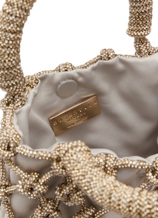 Detail View - Click To Enlarge - ROSANTICA - Nodi Lilia Strass Net Tote