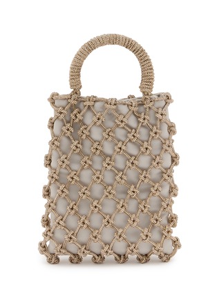 Main View - Click To Enlarge - ROSANTICA - Nodi Lilia Strass Net Tote