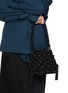 Figure View - Click To Enlarge - ROSANTICA - Legame Large Strass Net Bucket Bag