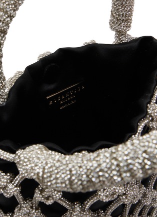 Detail View - Click To Enlarge - ROSANTICA - Nodi Lilia Crystal Strass Net Tote