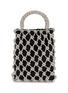 Main View - Click To Enlarge Main View - Click To Enlarge - ROSANTICA - Nodi Lilia Crystal Strass Net Tote