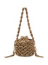 Main View - Click To Enlarge Main View - Click To Enlarge - ROSANTICA - Large Legame Strass Net Bucket Bag