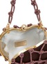 Detail View - Click To Enlarge - ROSANTICA - Selene Capri Crystal Embellished Strass Net Clutch
