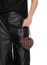Figure View - Click To Enlarge - ROSANTICA - Selene Capri Crystal Embellished Strass Net Clutch