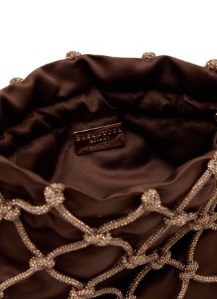Detail View - Click To Enlarge - ROSANTICA - Selene Capri Crystal Embellished Strass Net Clutch