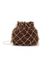 Main View - Click To Enlarge Main View - Click To Enlarge - ROSANTICA - Selene Capri Crystal Embellished Strass Net Clutch