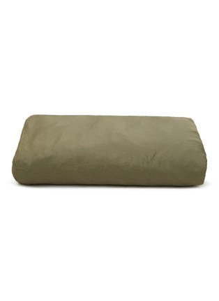 Main View - Click To Enlarge - NAKEDLAB - Bamboo King Size Fitted Sheet — Khaki Green